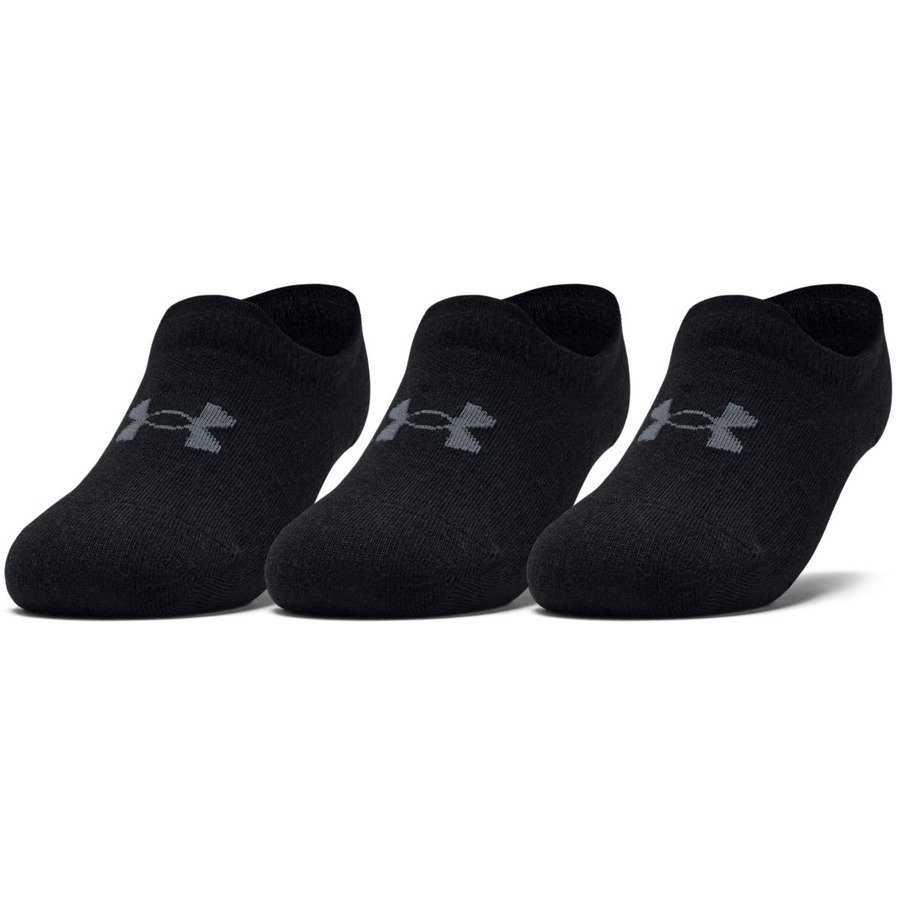 Dámske nízke ponožky Under Armour 3ks-BLK