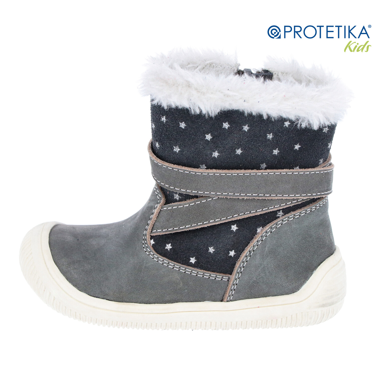 Protetika - zimné barefootové topánky LYDA - zateplené kožušinkou