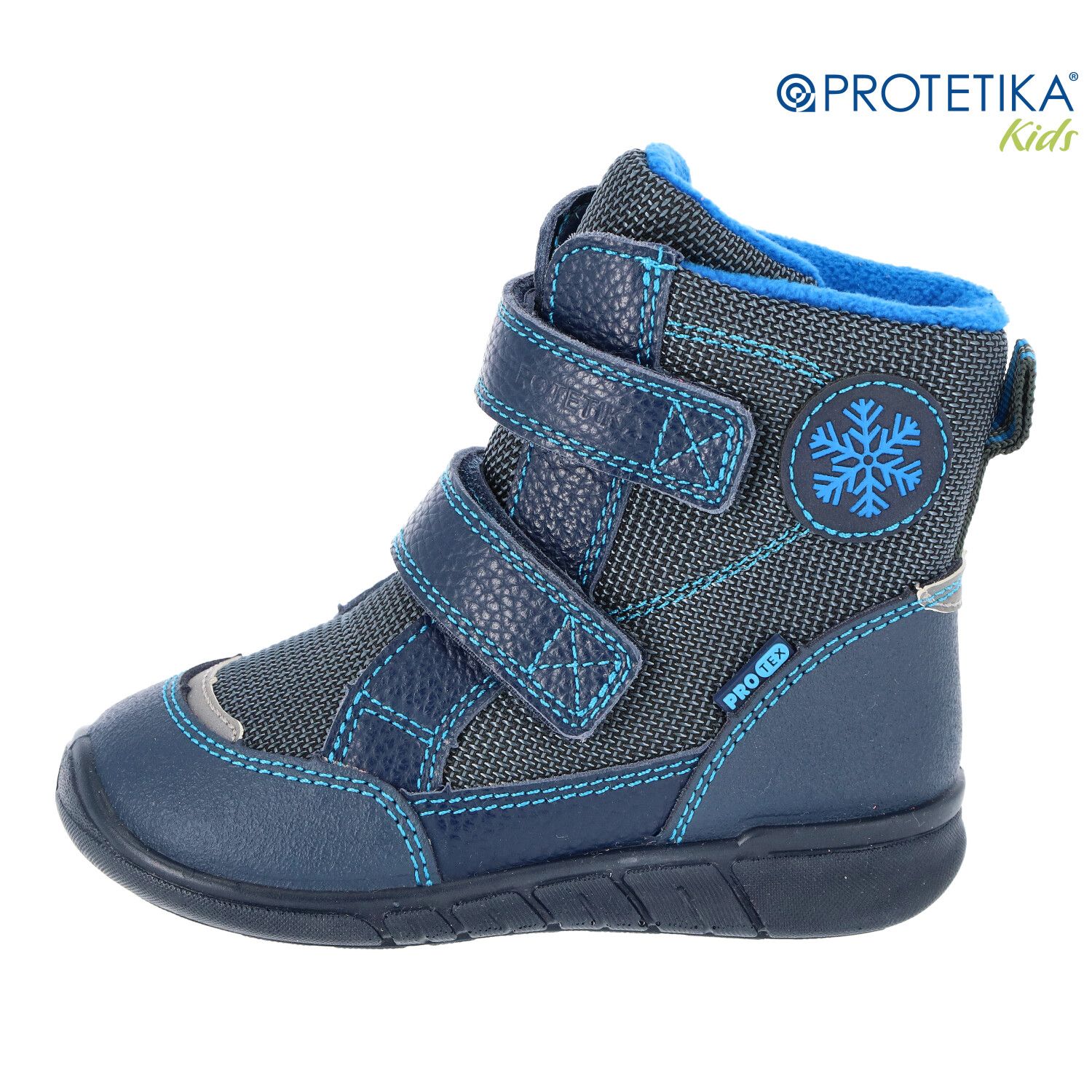 Protetika - zimné topánky s membránou PRO-tex ASTON navy - zateplené