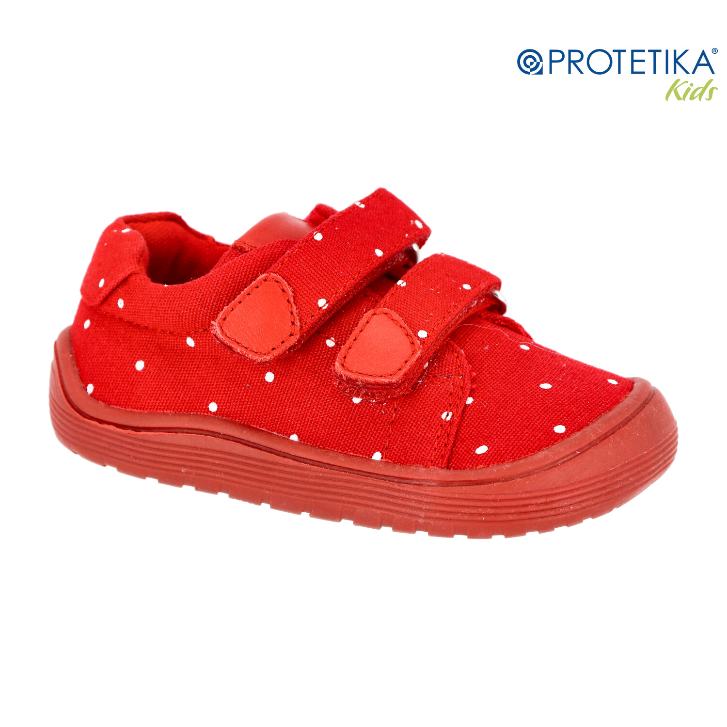 Protetika - barefootové topánky ROBY red