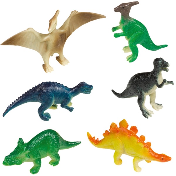 Figúrky plastové Dinosaury 5 cm - 8ks