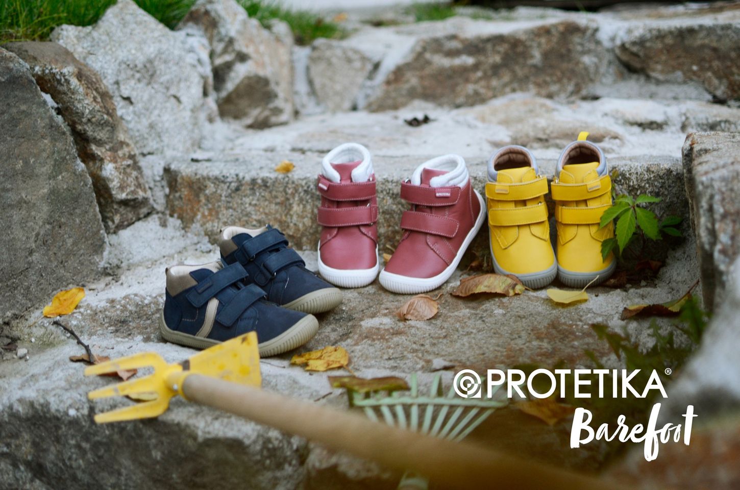 Barefootové polootvorené topánky Protetika na leto