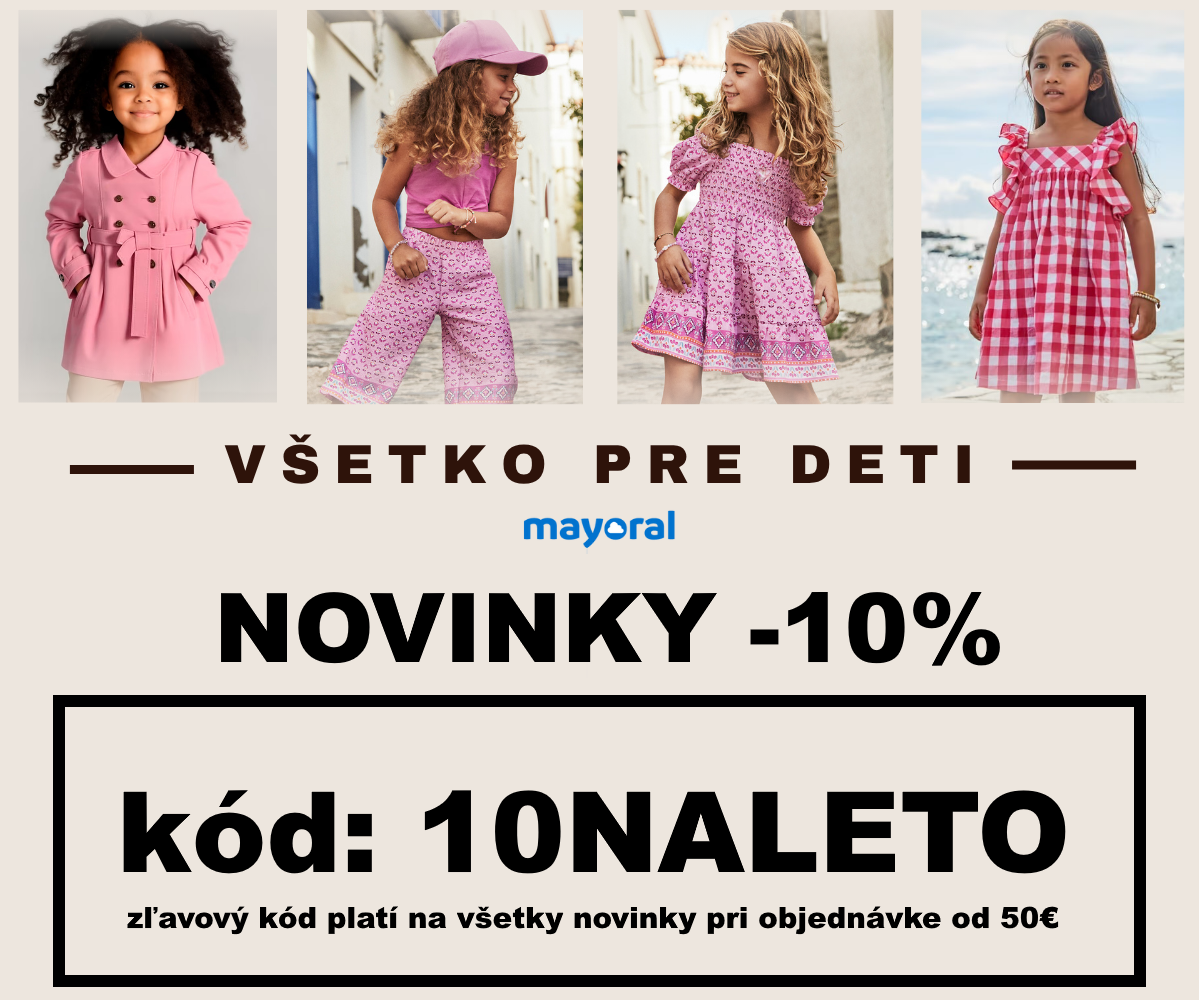 Kód na novinky mayoral