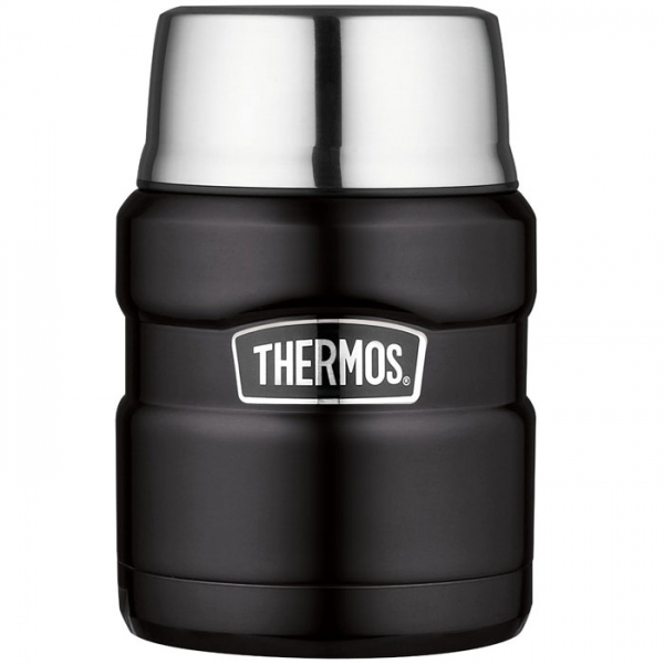 Thermos Style - termoska na jedlo so skladacou lyžicou a šálkou 470 ml - matná č