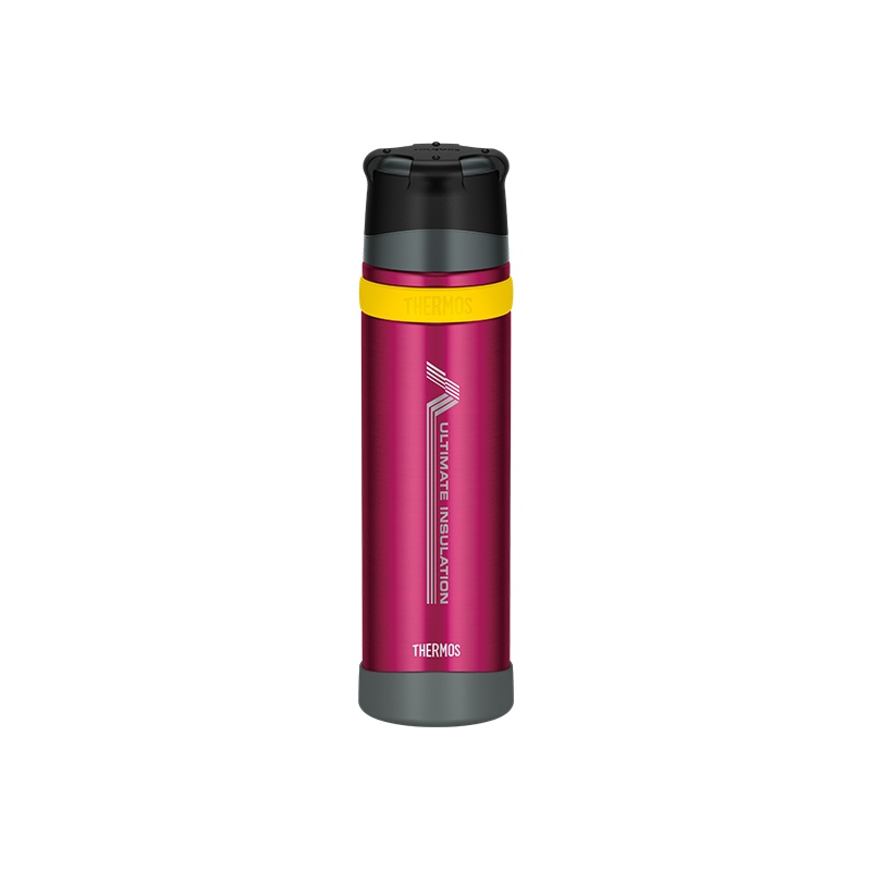 Thermos Mountain - termoska so šálkou do extrém. podmienok 900 ml - burgundy