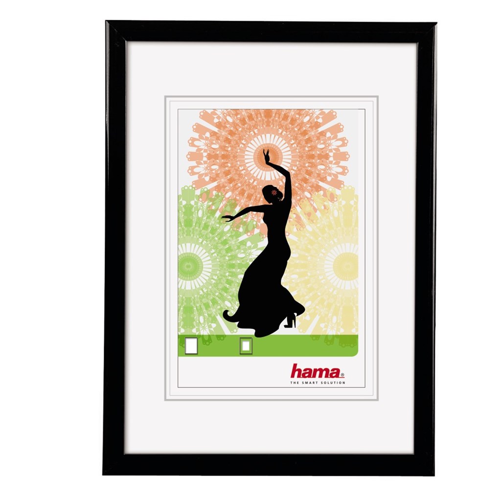 HAMA 66776  rámček plastový MADRID, čierna, 30x45 cm