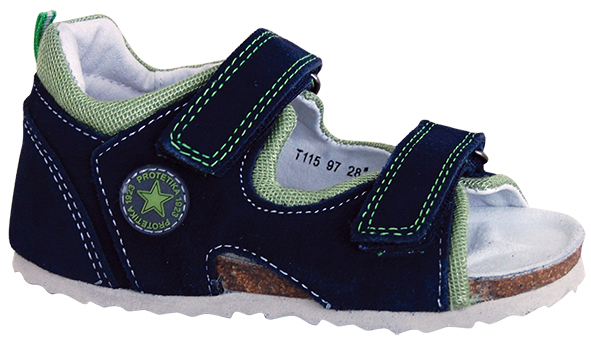 Protetika - sandále ORS T 115 modro-zelená  28-38