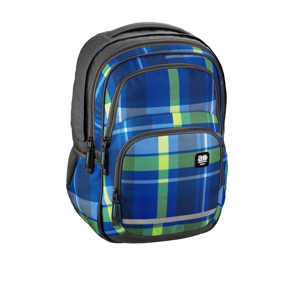 HAMA 138301 Školský ruksak All Out Blaby, Woody Blue