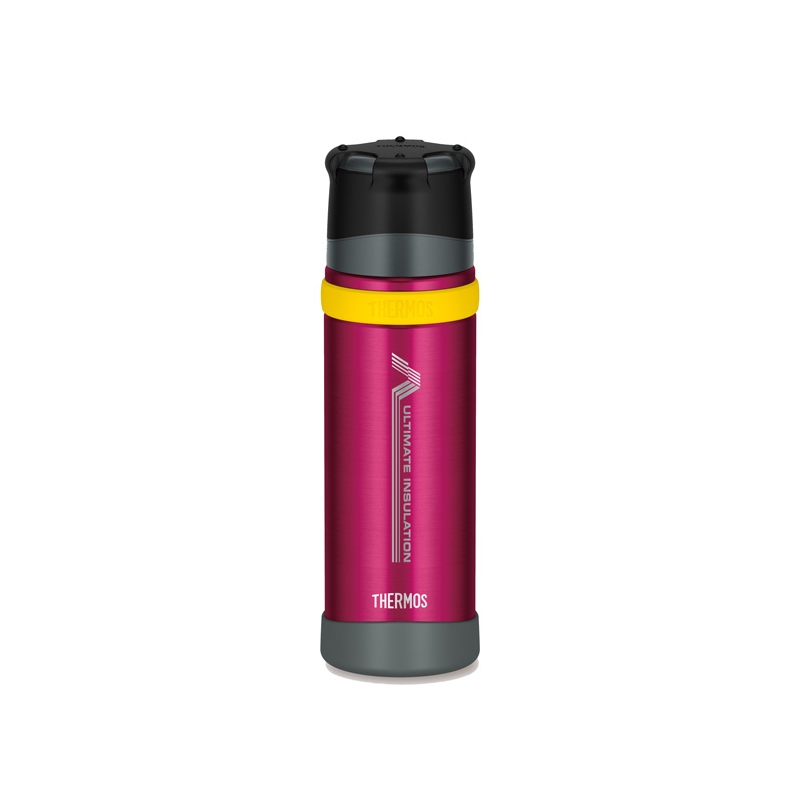 Thermos Mountain - termoska so šálkou do extrém. podmienok 500 ml - burgundy