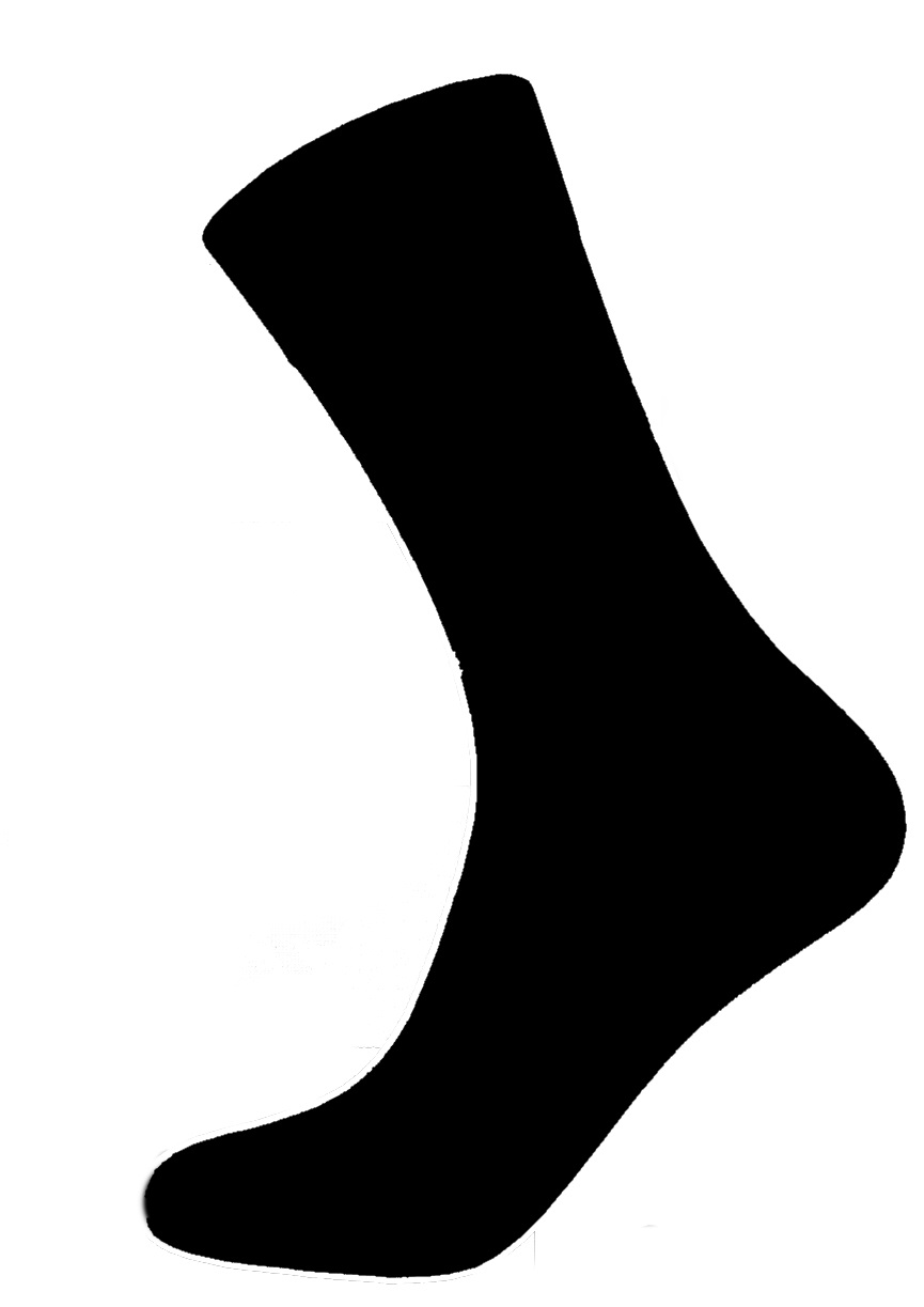 Pánske bambusové ponožky w94.028 G95 čierne
