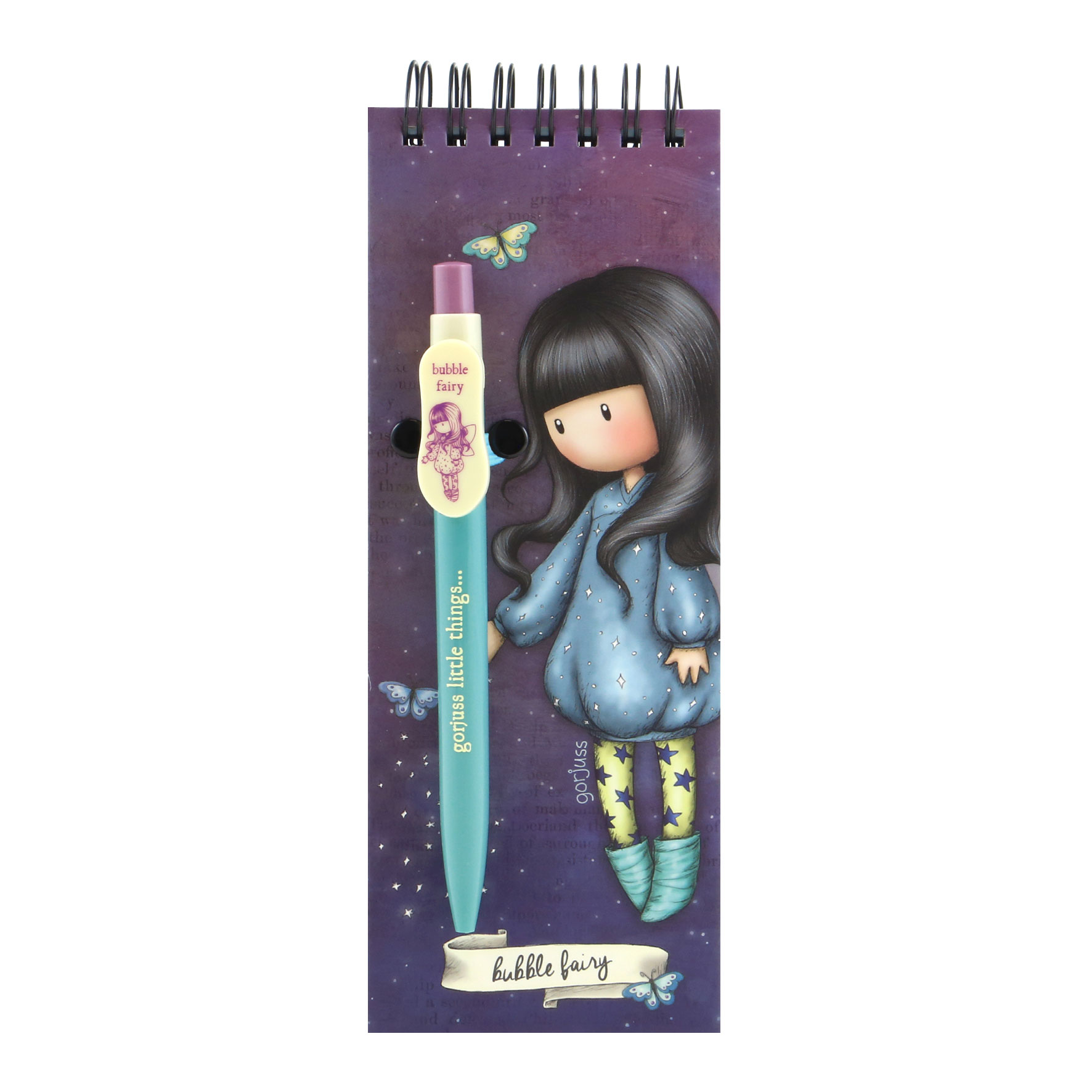 Gorjuss - Zápisník s perom - Bubble Fairy