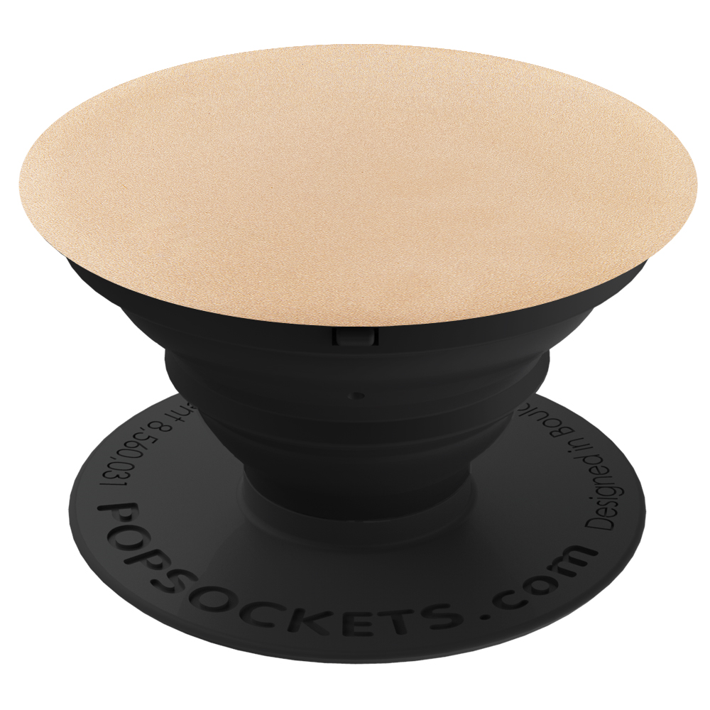 PopSockets 43102600  Original PopGrip, Gold Aluminum, hliníkový