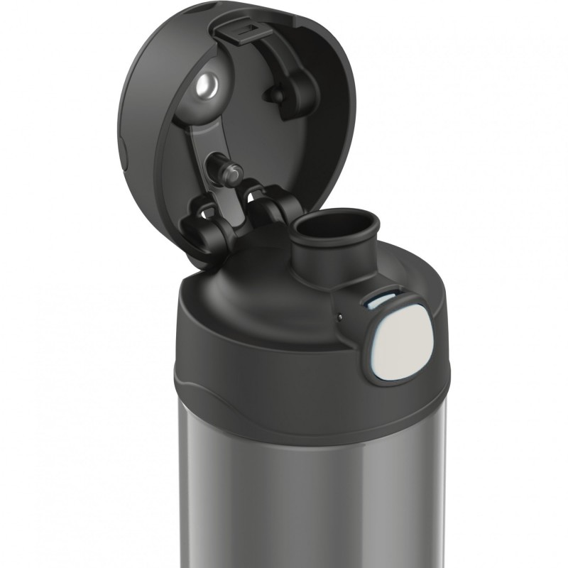Thermos FUNtainer - hydratačný uzáver na termosku - čierna