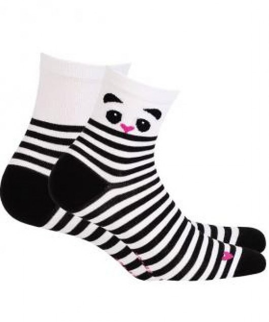 Veselé vzorované ponožky w84.01P - 725