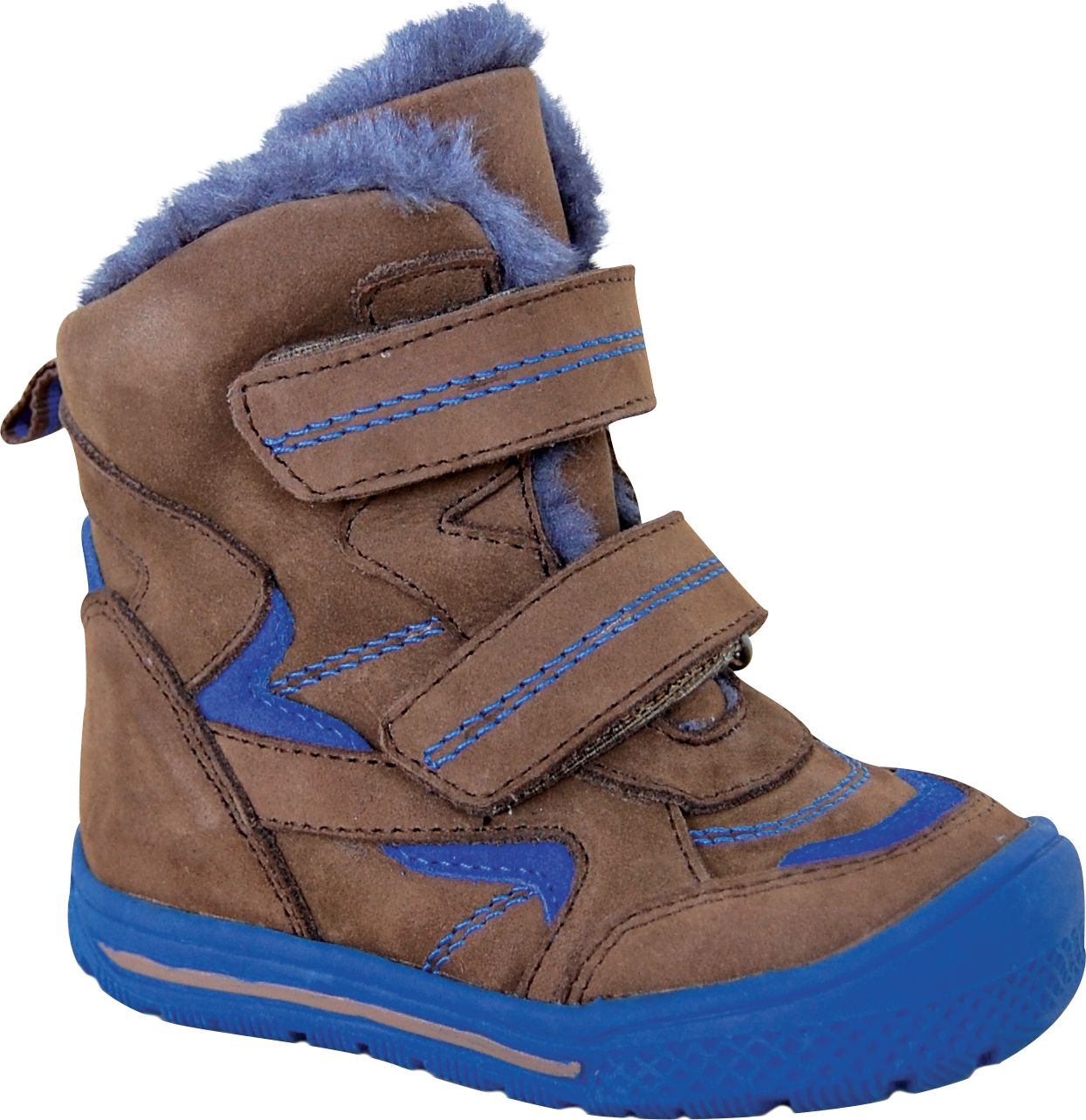 Protetika - zimné topánky ALDO brown - zateplené kožušinkou