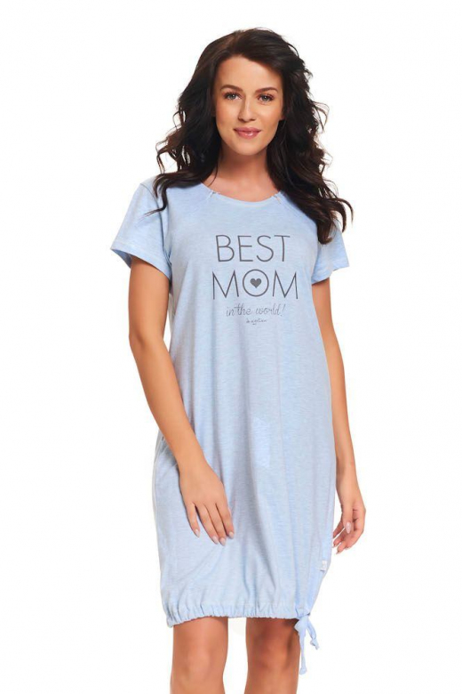 Dámska nočná košeľa Doctor nap 9081 - BEST MOM modrá