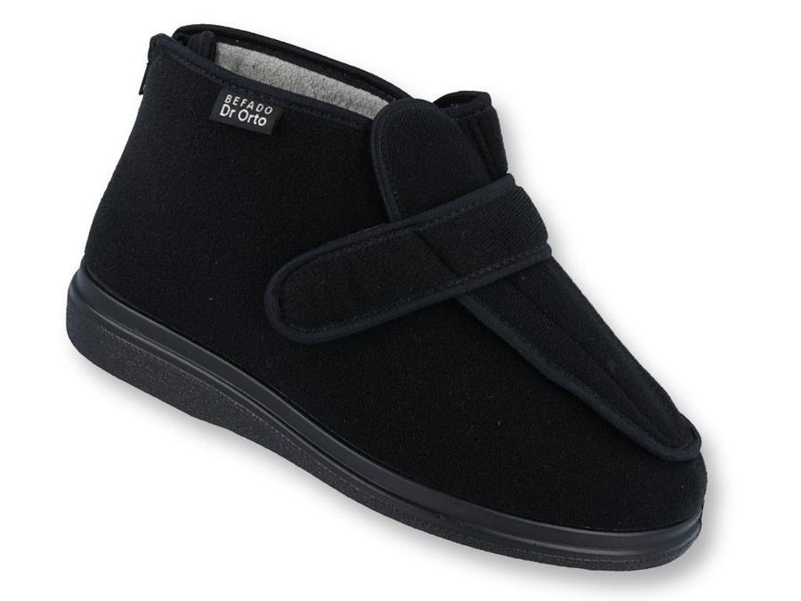 Pánske zateplené topánky DrOrto 987M002 čierna