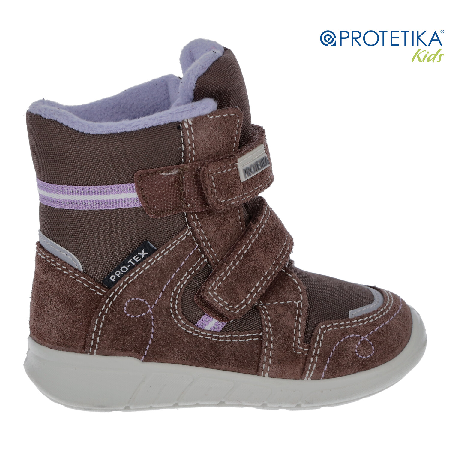 Protetika - zimné topánky s membránou PRO-tex DENERIS brown - zateplené