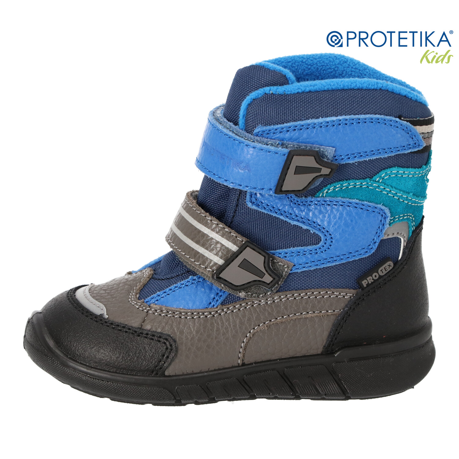 Protetika - zimné topánky s membránou PRO-tex MARON blue - zateplené