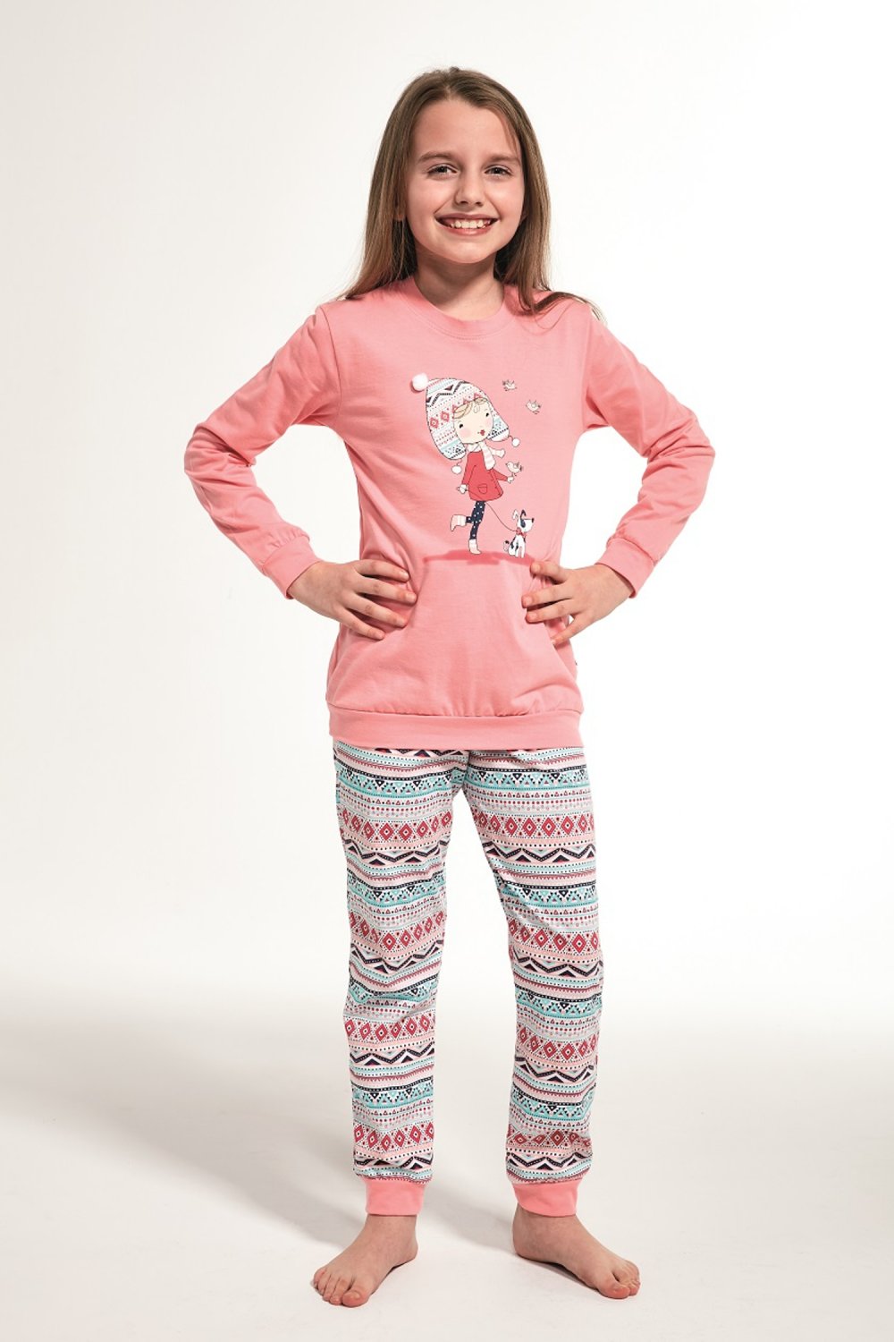Dievčenské pyžamo Walk 594 - CORNETTE