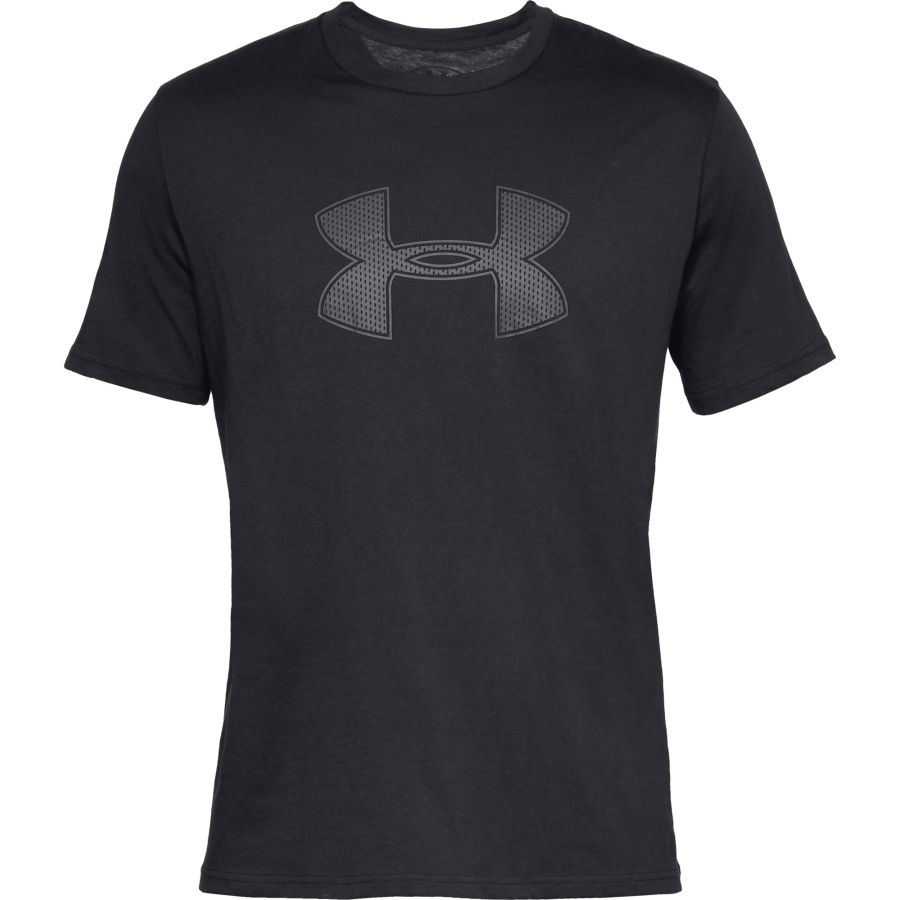 1329583-001 UA BIG LOGO SS-BLK Black