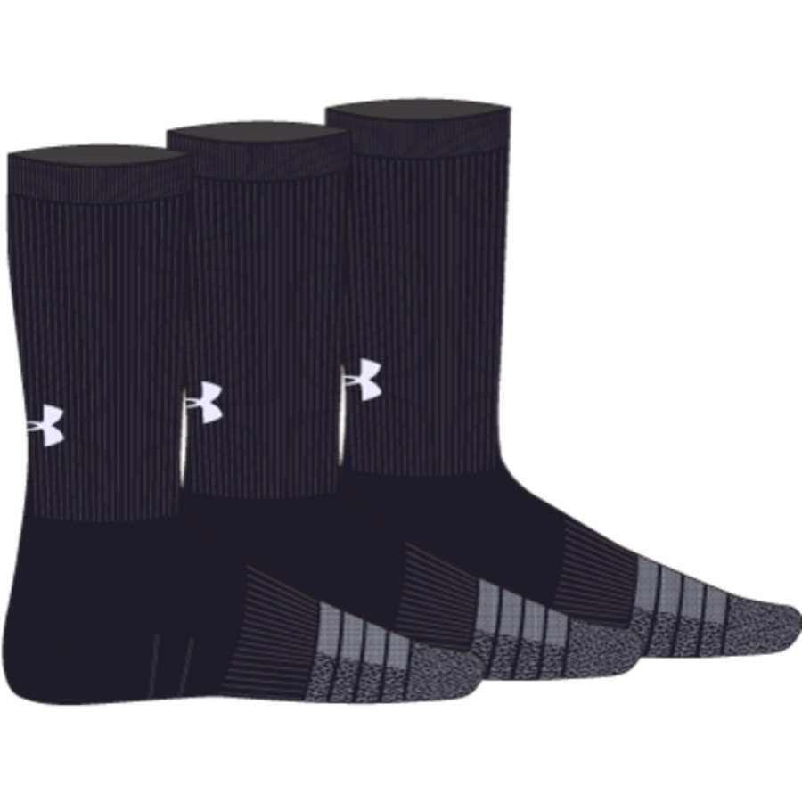 Chlapčenské ponožky set 3 ks Under Armour 1346750-002 čierna