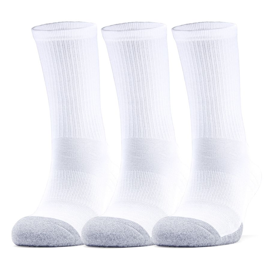 Pánske ponožky set 3 ks Under Armour 1346751-100 biela