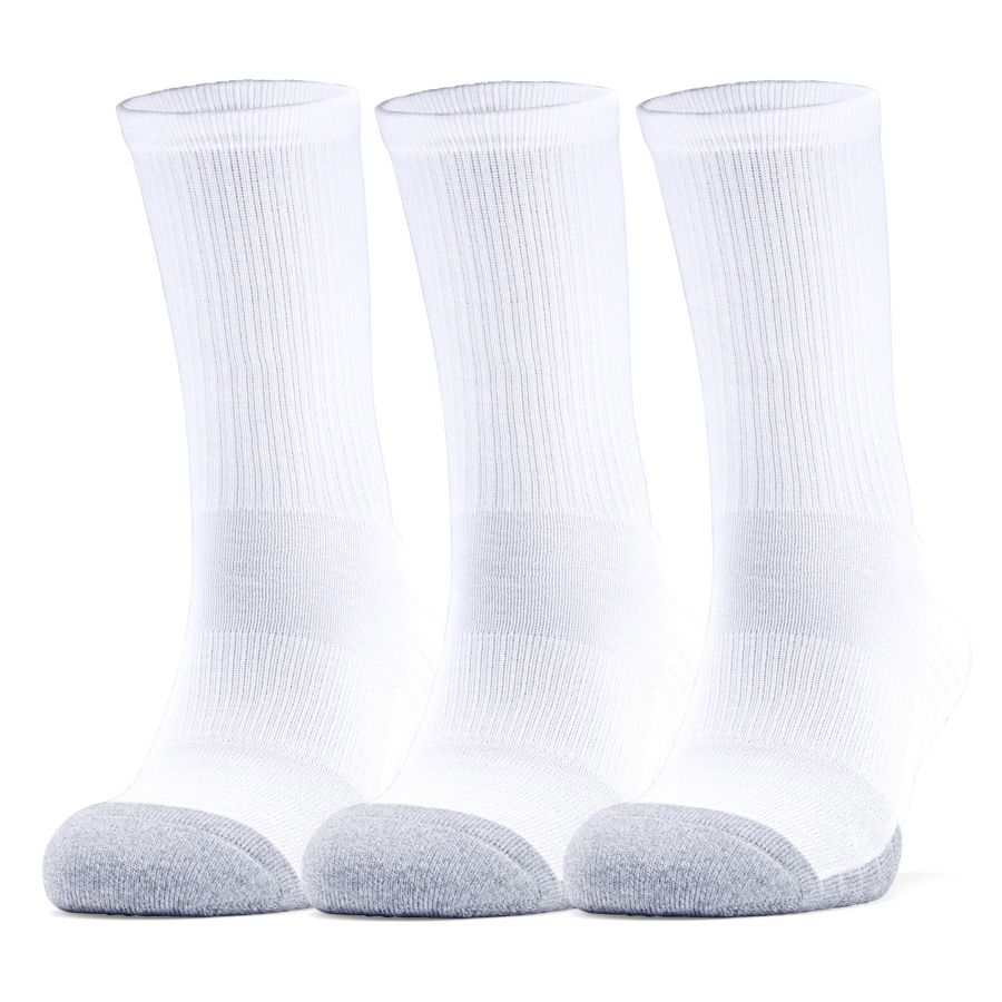 Pánske ponožky set 3 ks Under Armour 1346751-100 biela
