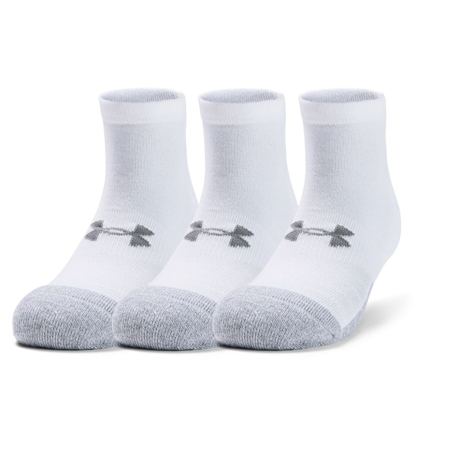 Pánske ponožky set 3 ks Under Armour 1346753-100 biela