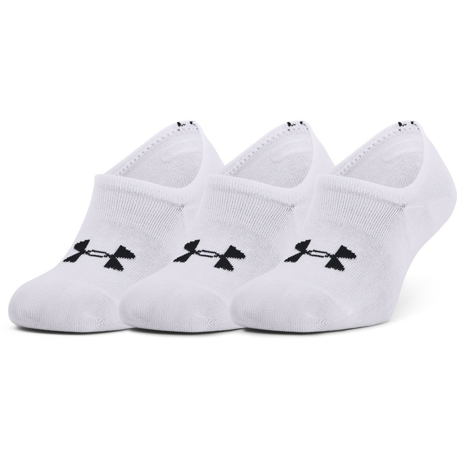 Pánske členkové ponožky set 3 ks Under Armour 1358342-100 biela