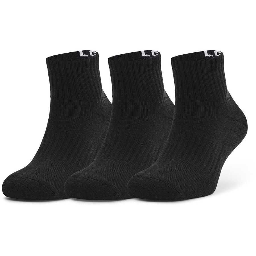 Pánske ponožky set 3 ks Under Armour 1358344-001 čierna