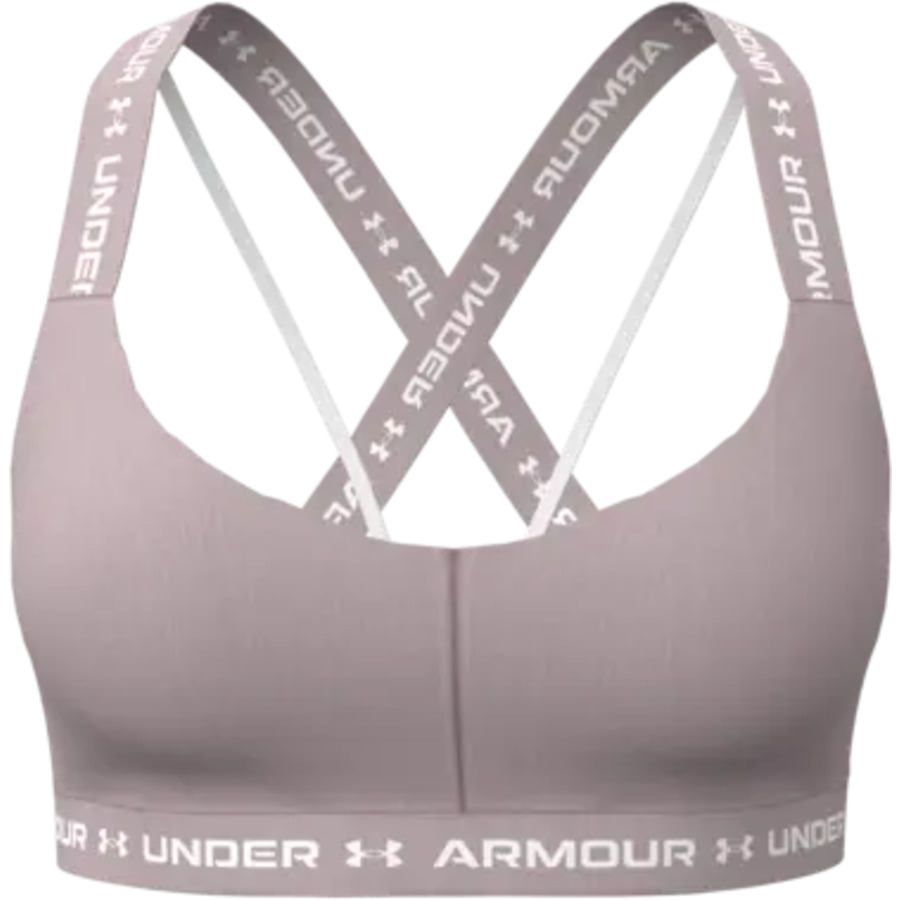 Podprsenka Under Armour UA Crossback Low-PNK Dash Pink