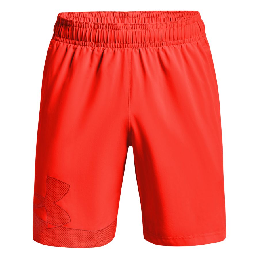 1361434-296 UA Woven Graphic Short-ORG Phoenix Fire