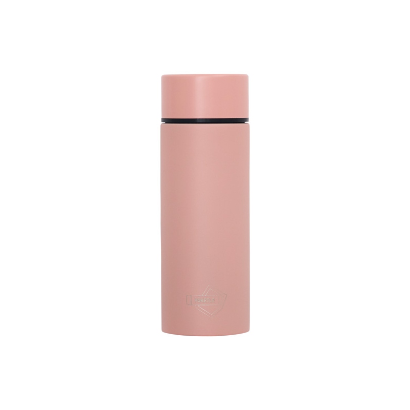 Vreckový termohrnček POKETLE - marhuľkovo-ružová 120 ml