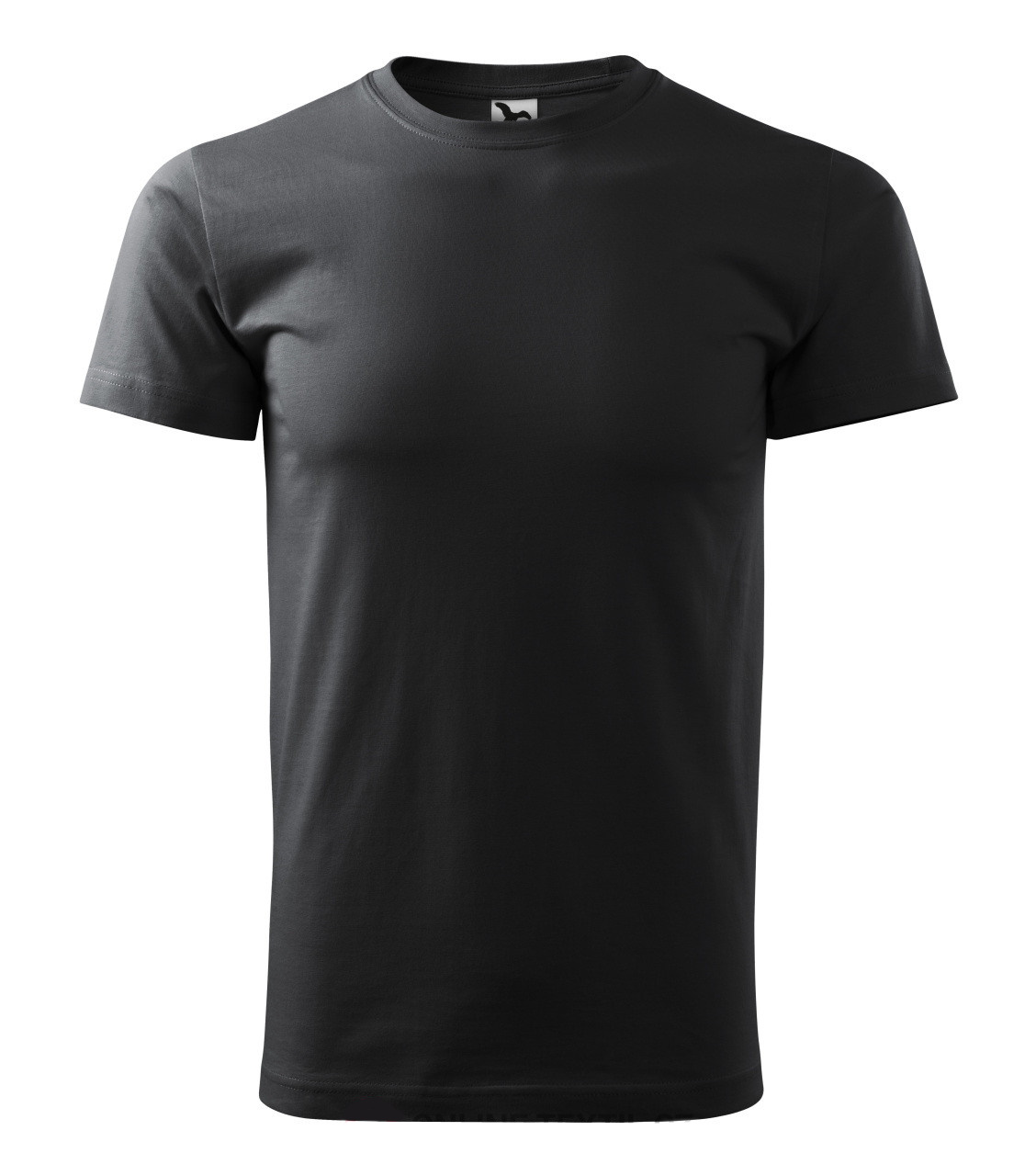 Pánske tričko ADLER Basic 129 - ebony gray