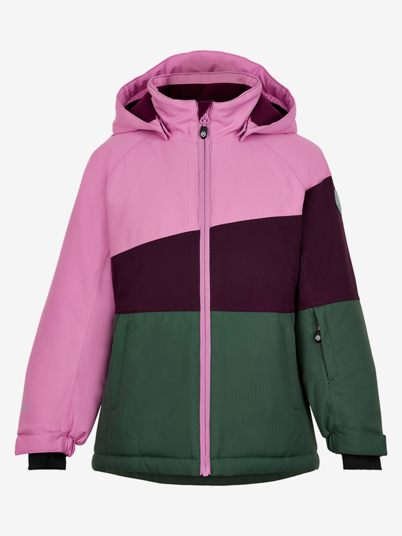 Dievčenská lyžiarska vetrovka Color Kids - ružová