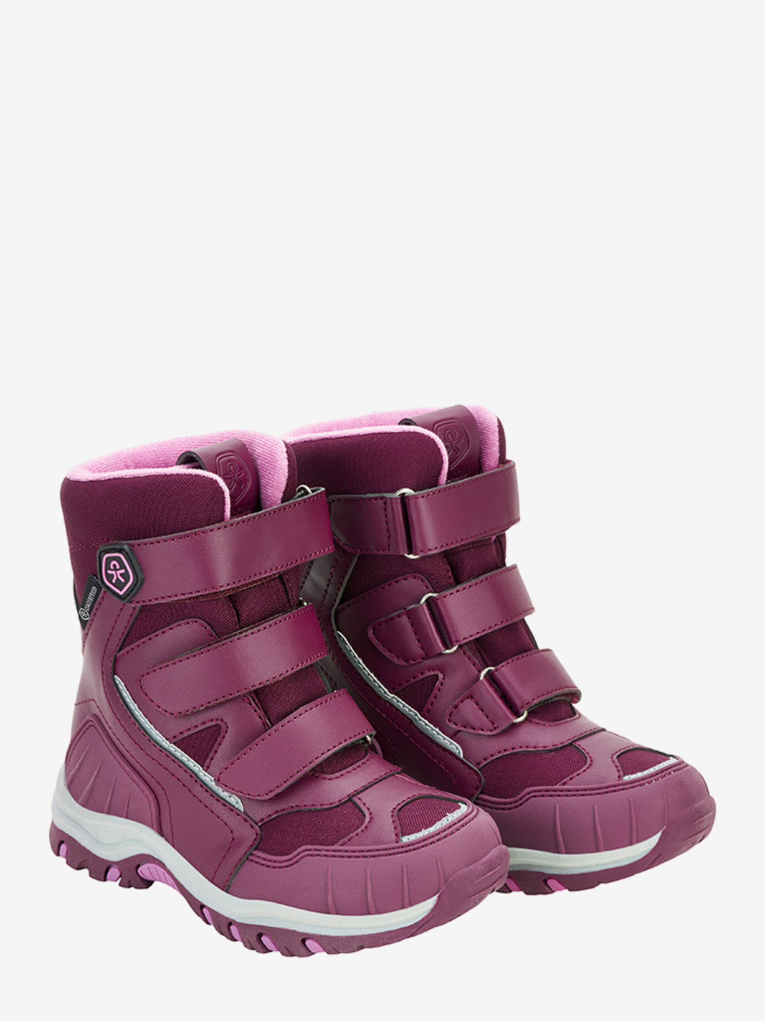 Dievčenské vysoké topánky Color Kids - fialová