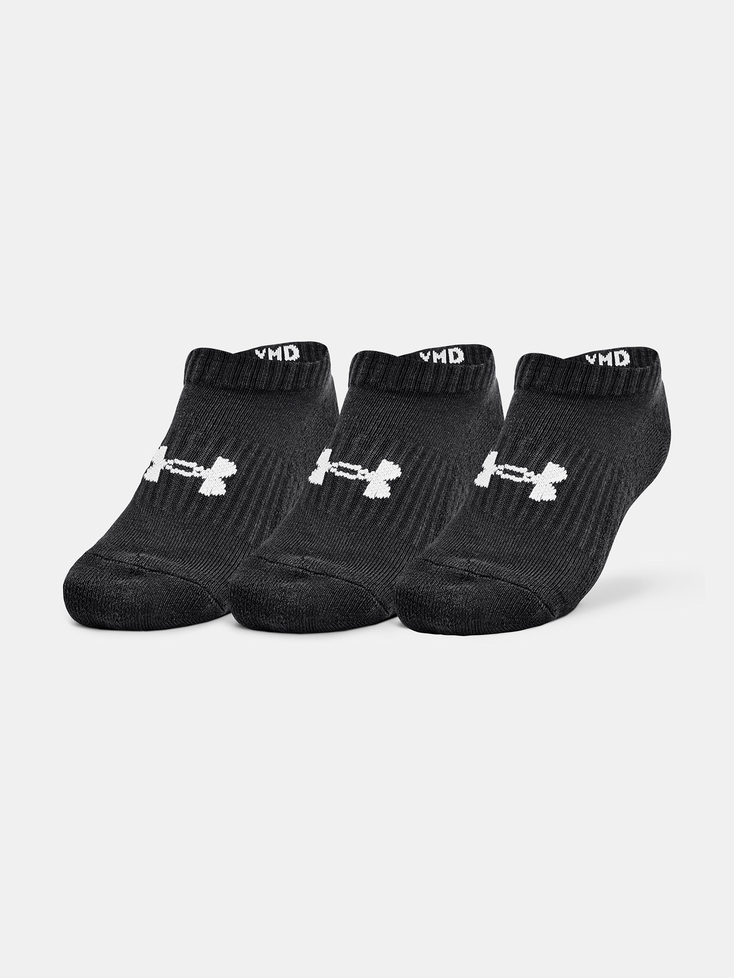 Chlapčenské ponožky set 3 ks Under Armour 1365881-001 čierna