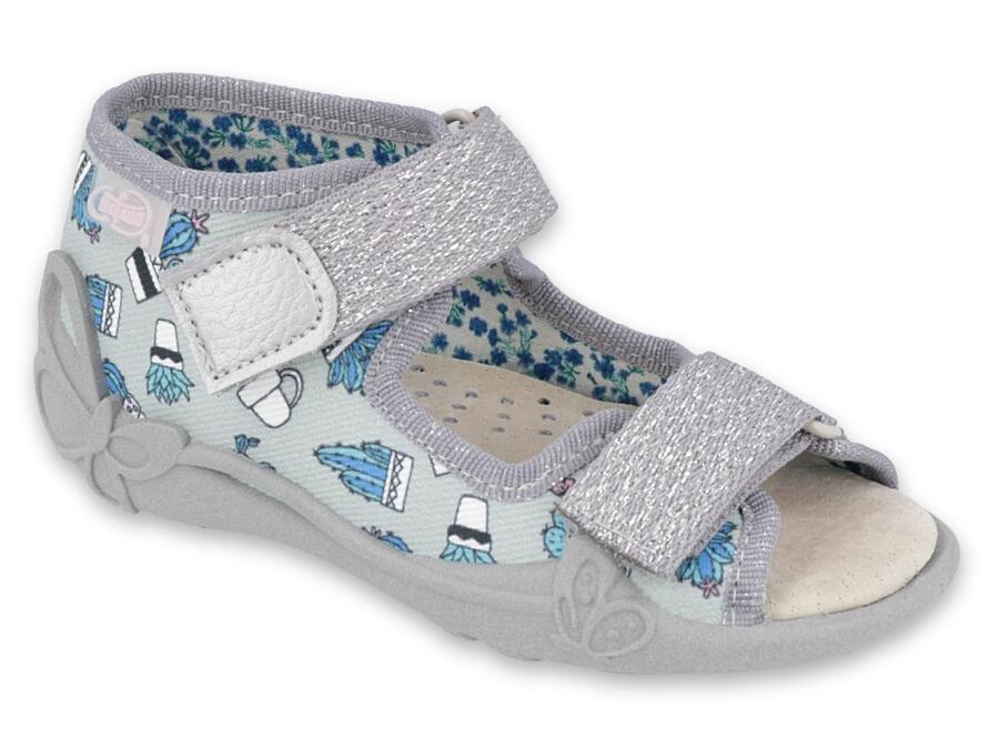 Detské sandále BEFADO 342P025 sivá
