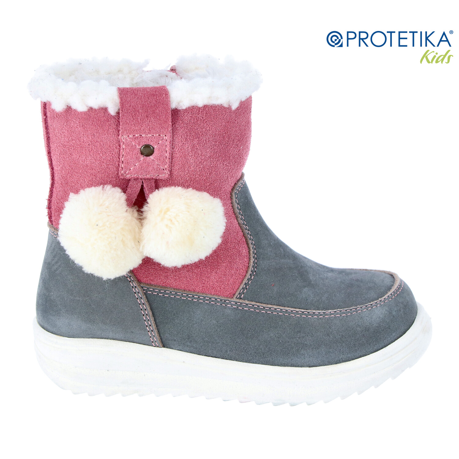 Protetika - zimné topánky EDANA - zateplené kožušinkou