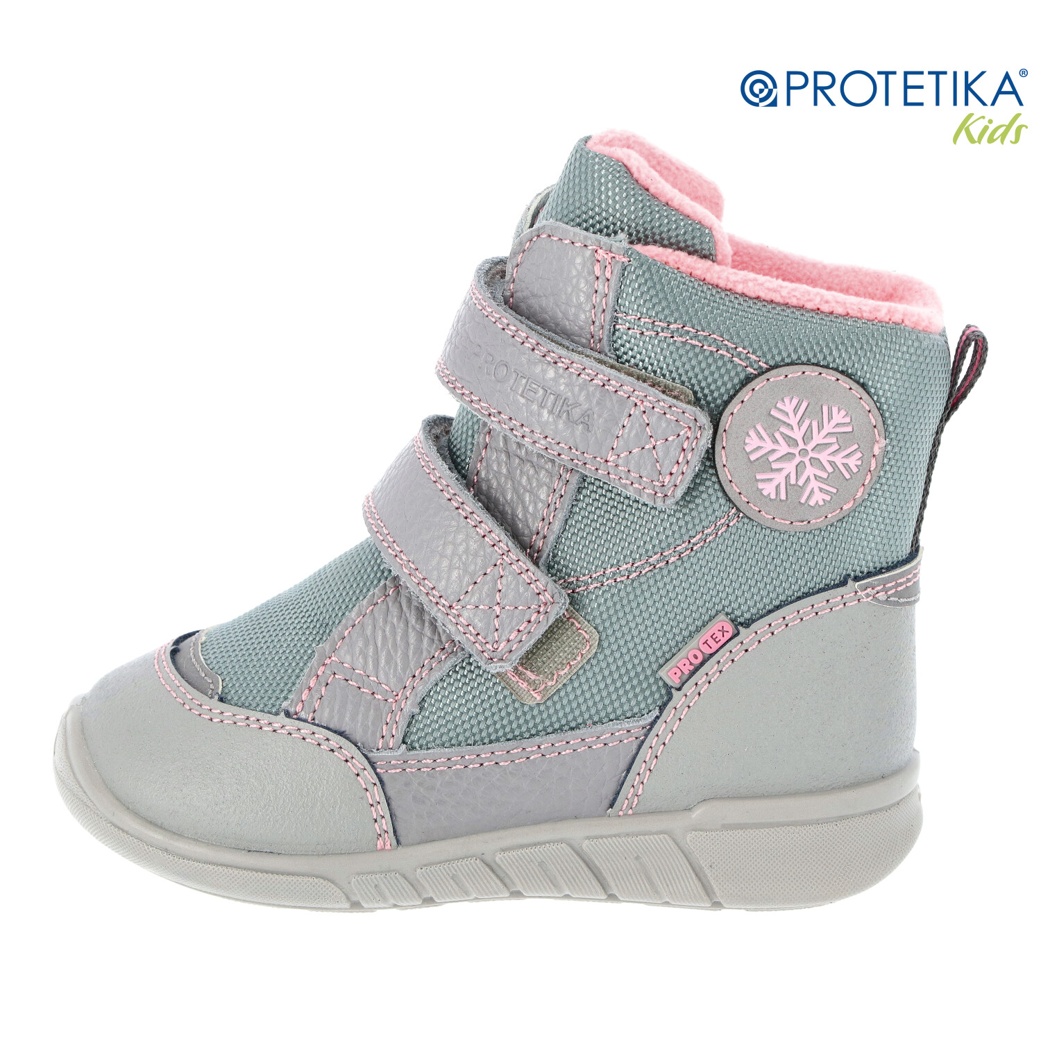 Protetika - zimné topánky s membránou PRO-tex LAURA grey - zateplené