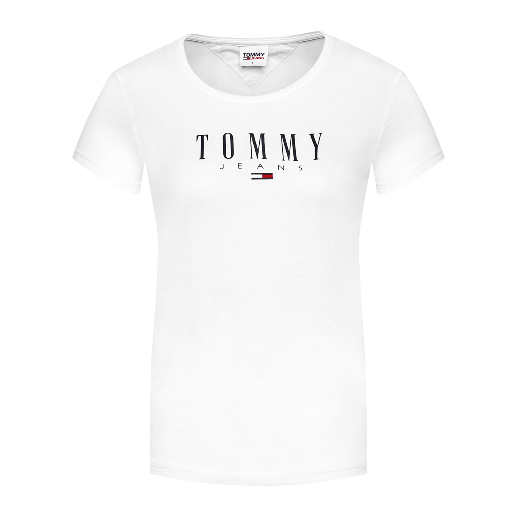 Dámske tričko s nápisom Tommy Jeans - biela
