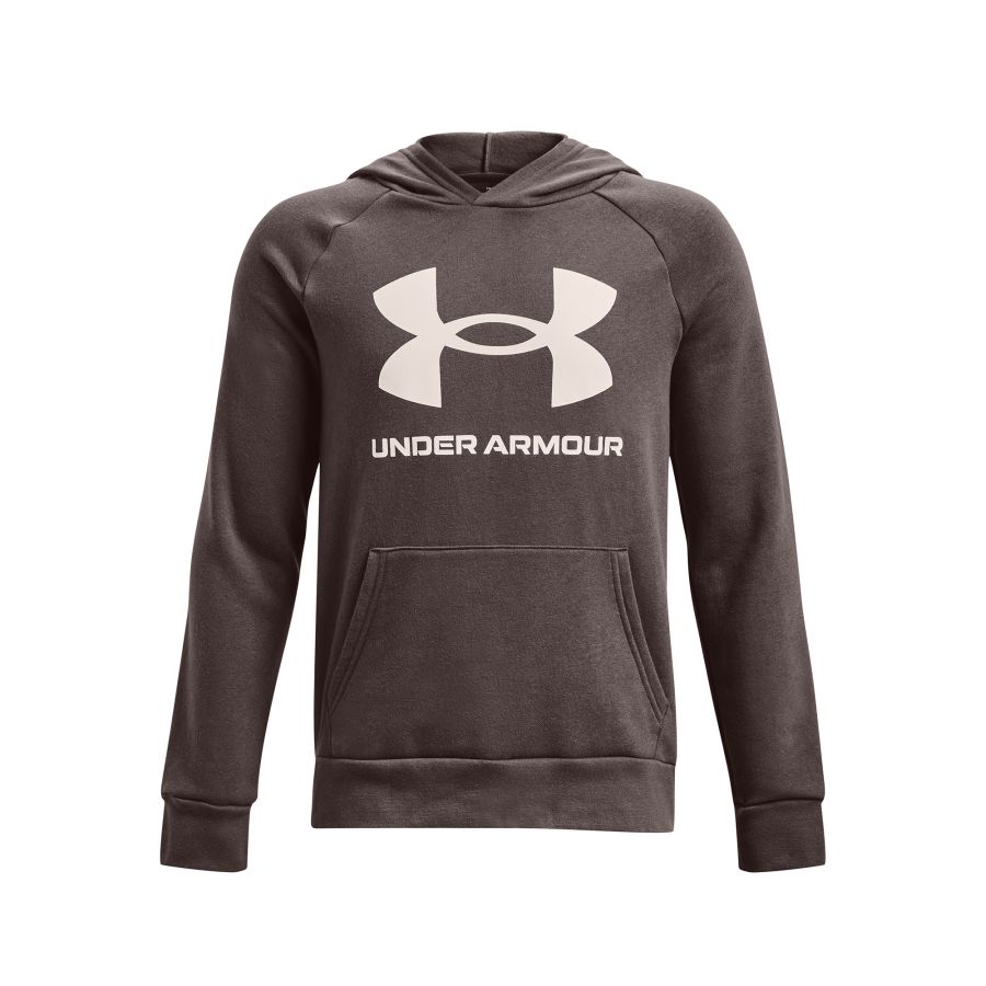 Mikina Under Armour UA RIVAL FLEECE HOODIE-BRN