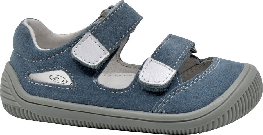 Protetika - barefootové polootvorené topánky MERYL blue