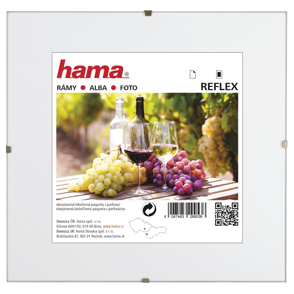 HAMA 67063013  Clip-Fix, normálne sklo, 20x20 cm