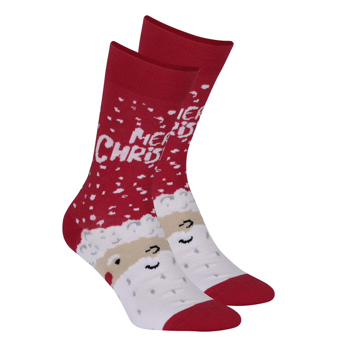 Veselé ponožky vianočné WOLA w94.155 vz.841 - Merry christmas