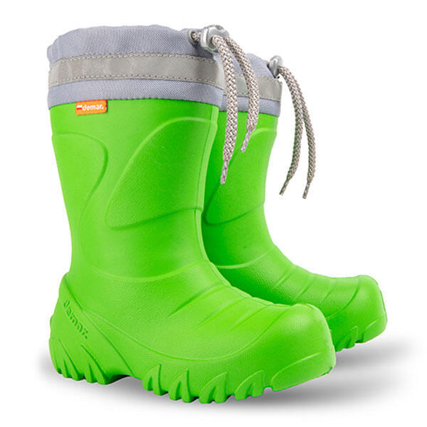 Gumáky MAMMUT J s vložkou z ovčej vlny green