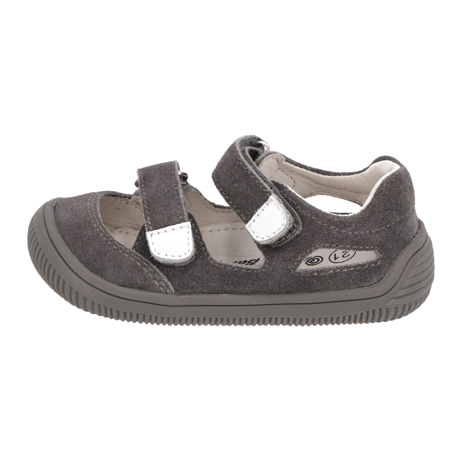 Protetika - barefootové polootvorené topánky MERYL grey