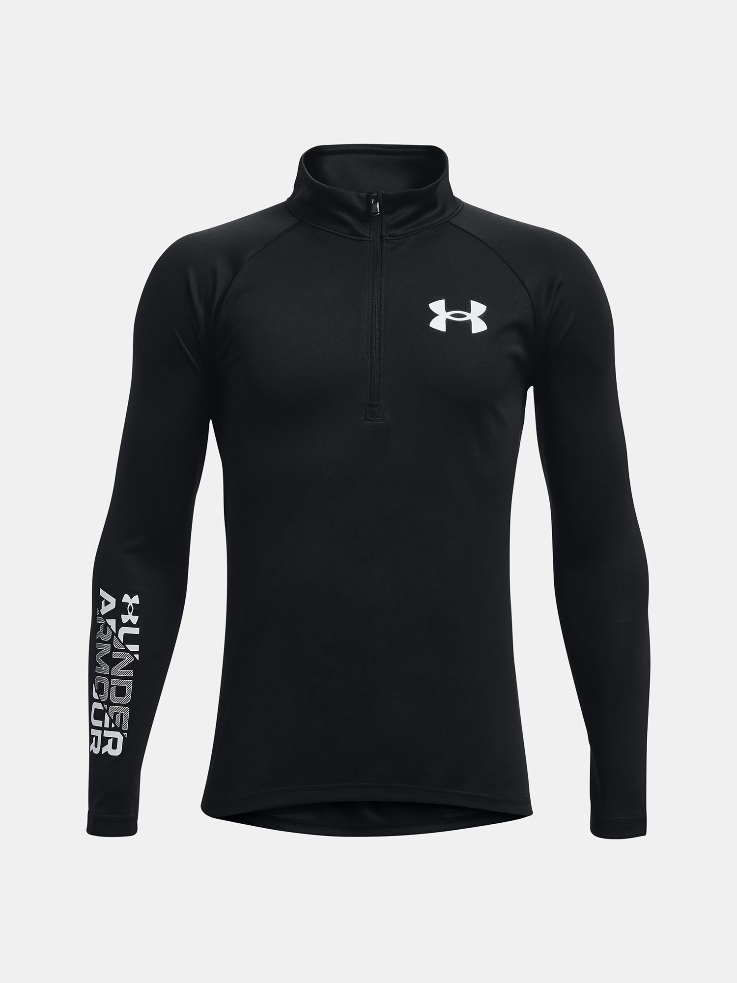 Mikina Under Armour UA Tech BL 1 2 Zip-BLK