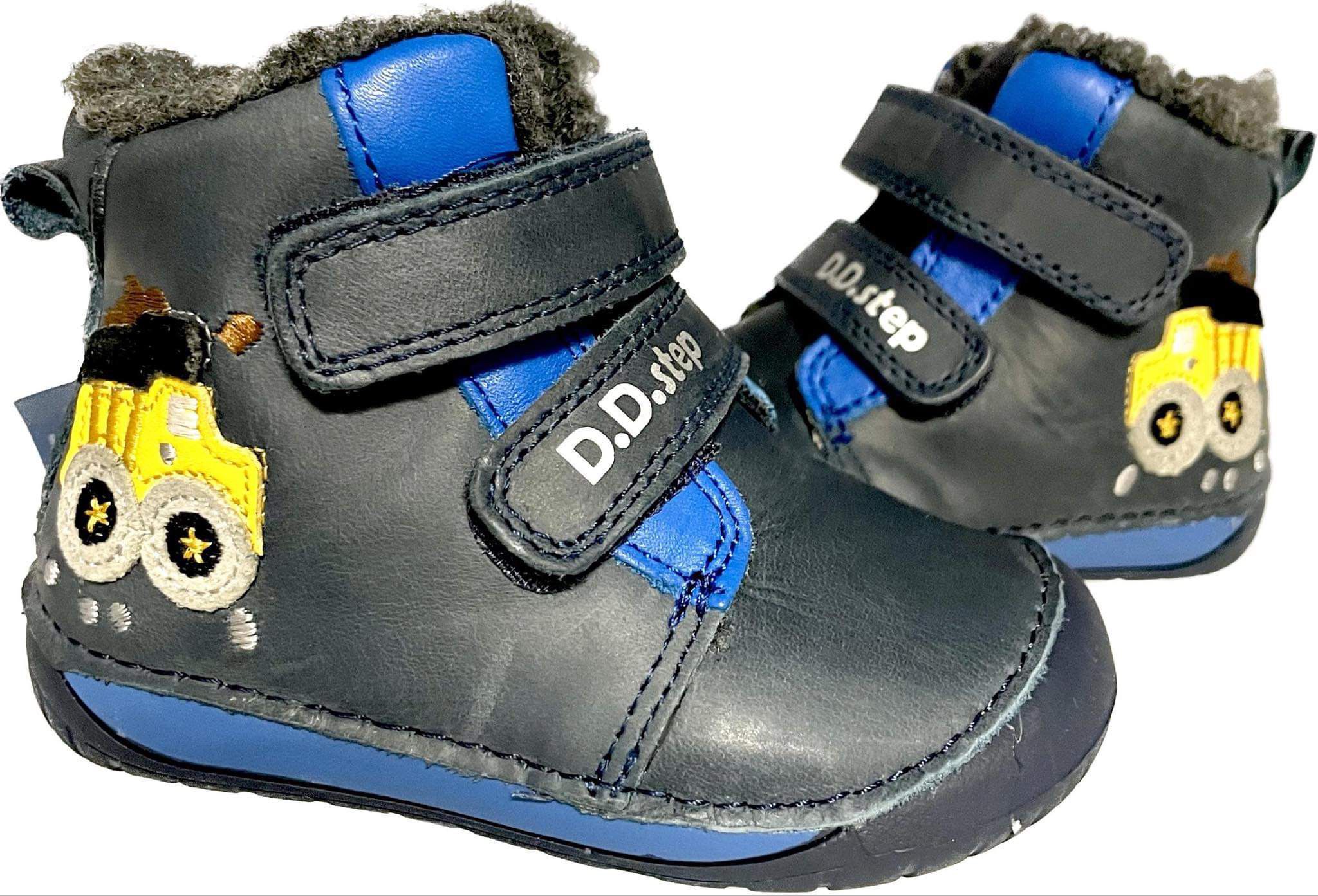 Zimné barefoot topánky s kožuškom MATES D.D.Step
